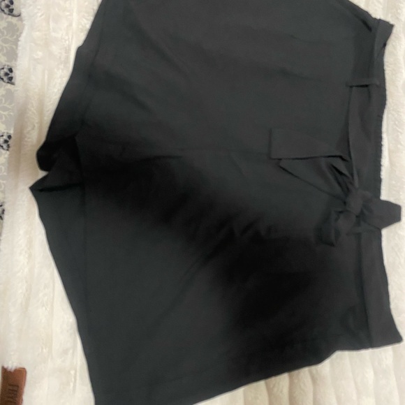 torrid Pants - Torrid Black Elastic Waist Shorts